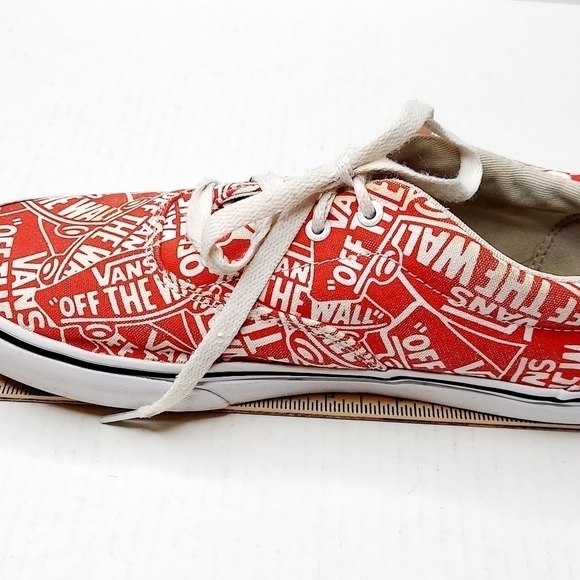 Vans Low Top Graphic Skate Shoe Sz 7.5 / 8 - Picture 8 of 16